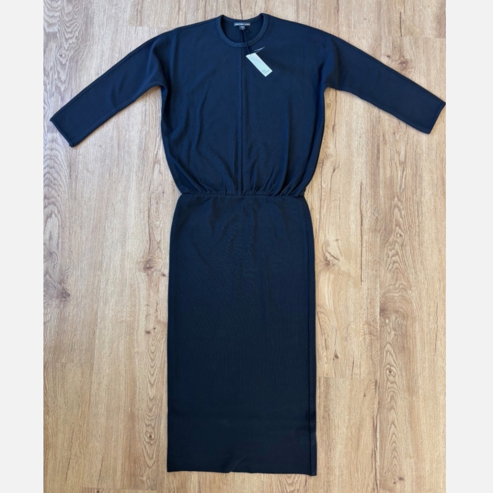 ★NWT JAMES PERSE Midi Dress Black Size1★